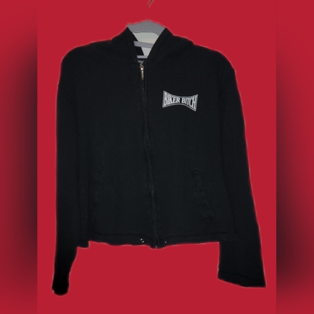 Women's Black Biker B**** Jacket